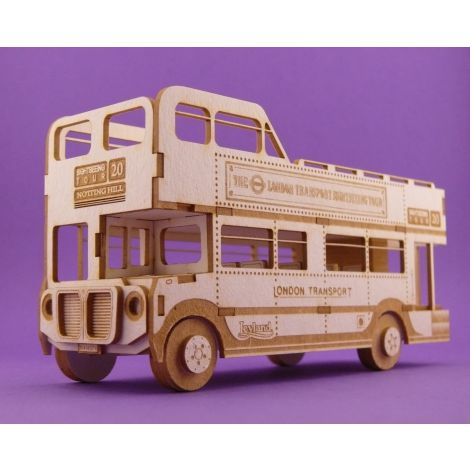 Tekturka Crafty Moly 3D London Bus